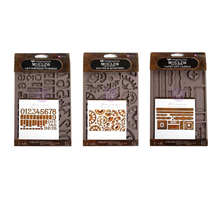 Finnabair Imaginarium 5x8" Silicone Moulds - Halves, Numbers & Tapes