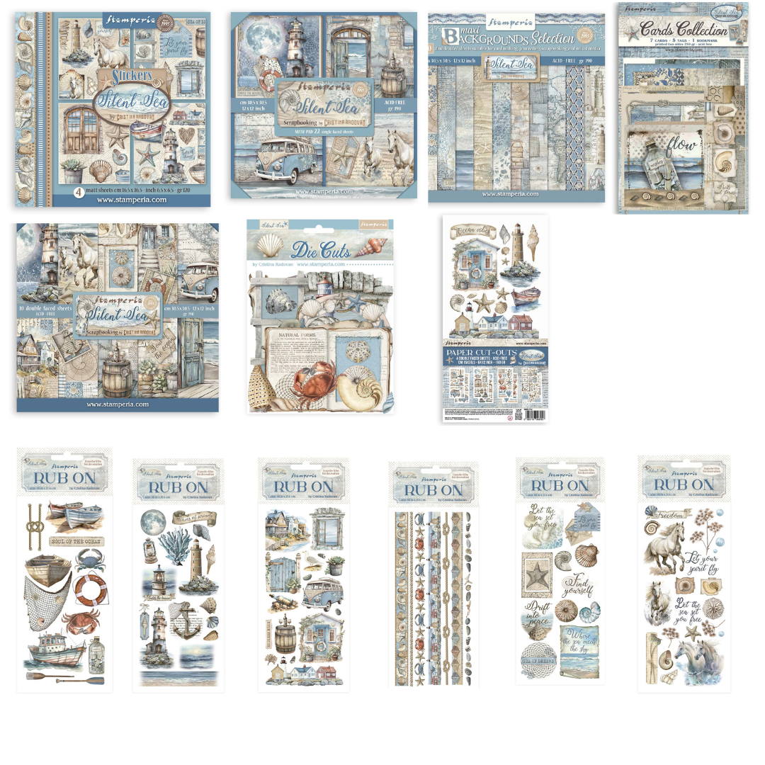 Stamperia Silent Sea Collection