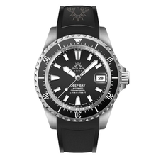 Solar Aqua Deep Bay Swiss Automatic Peseux 224 - Black Dial
