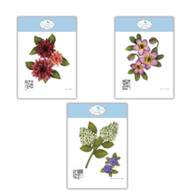 Elizabeth Craft Designs Dahlia, Lenten Rose & Panicle Hydrangea Die Sets - 29 dies