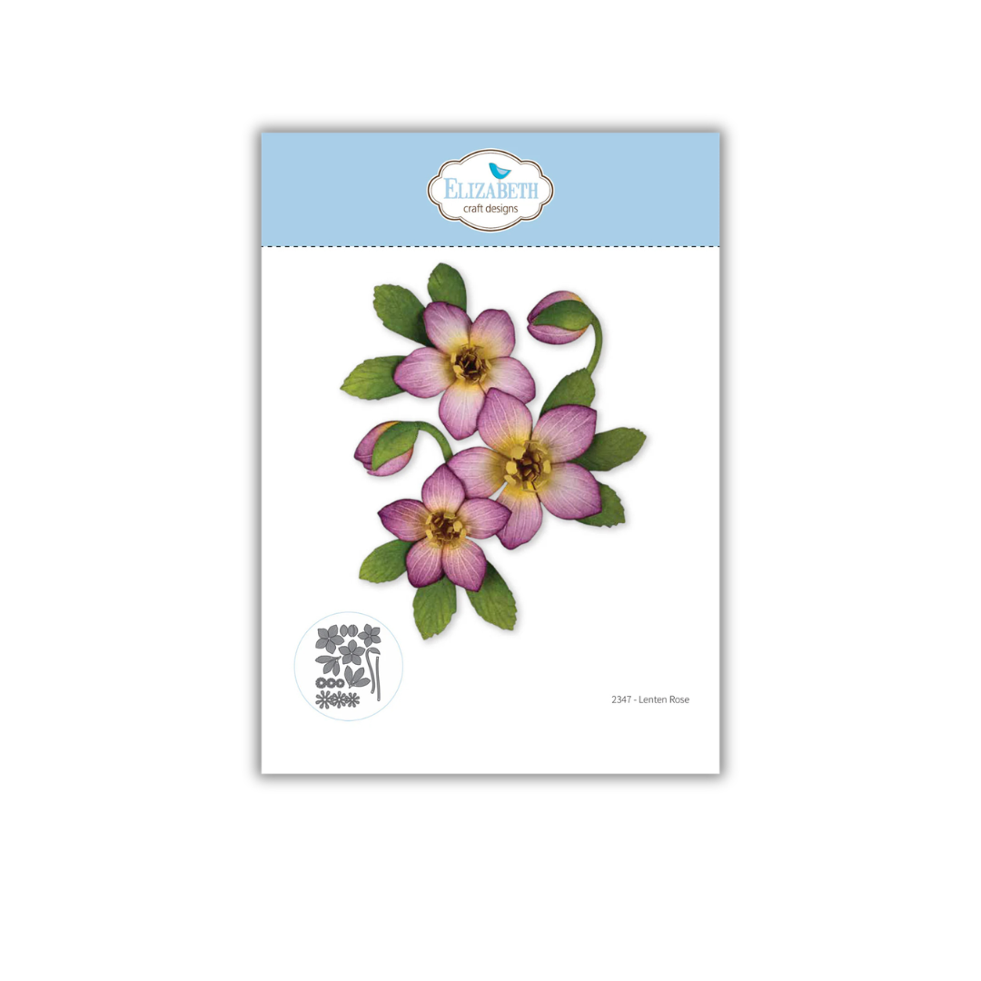 Elizabeth Craft Designs Lenten Rose Die Set - 10 dies