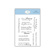 Elizabeth Craft Designs Bloom Sentiments Stamp Set