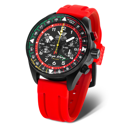 Vostok Europe Jurgis Kairys 'Unlimited Aerobatics' 6S21-326C794 Limited Edition Watch