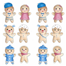 Two Jays Gingerbread Pastel Digital Download - 7 x 8"x8" Pages