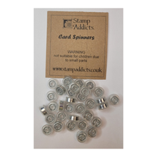 Stamp Addicts Pack of 32 Transparent Card Spinners
