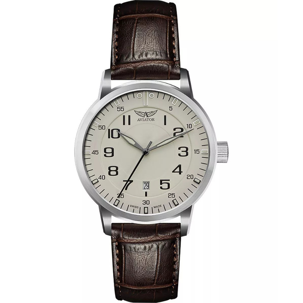 Aviator Airacobra Vintage Beige V.1.11.0.042.4 Men's Watch