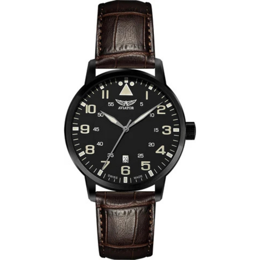 Aviator Airacobra Vintage Black V.1.11.5.037.4 Men's Watch