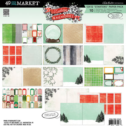 49 & Market Mistletoe and Memories Complete Collection with FREE Tote Bag