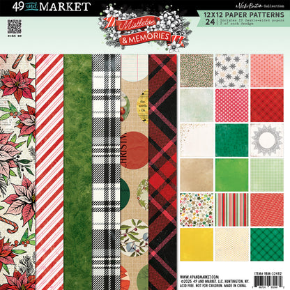 49 & Market Mistletoe and Memories Card & Flip Book Kit