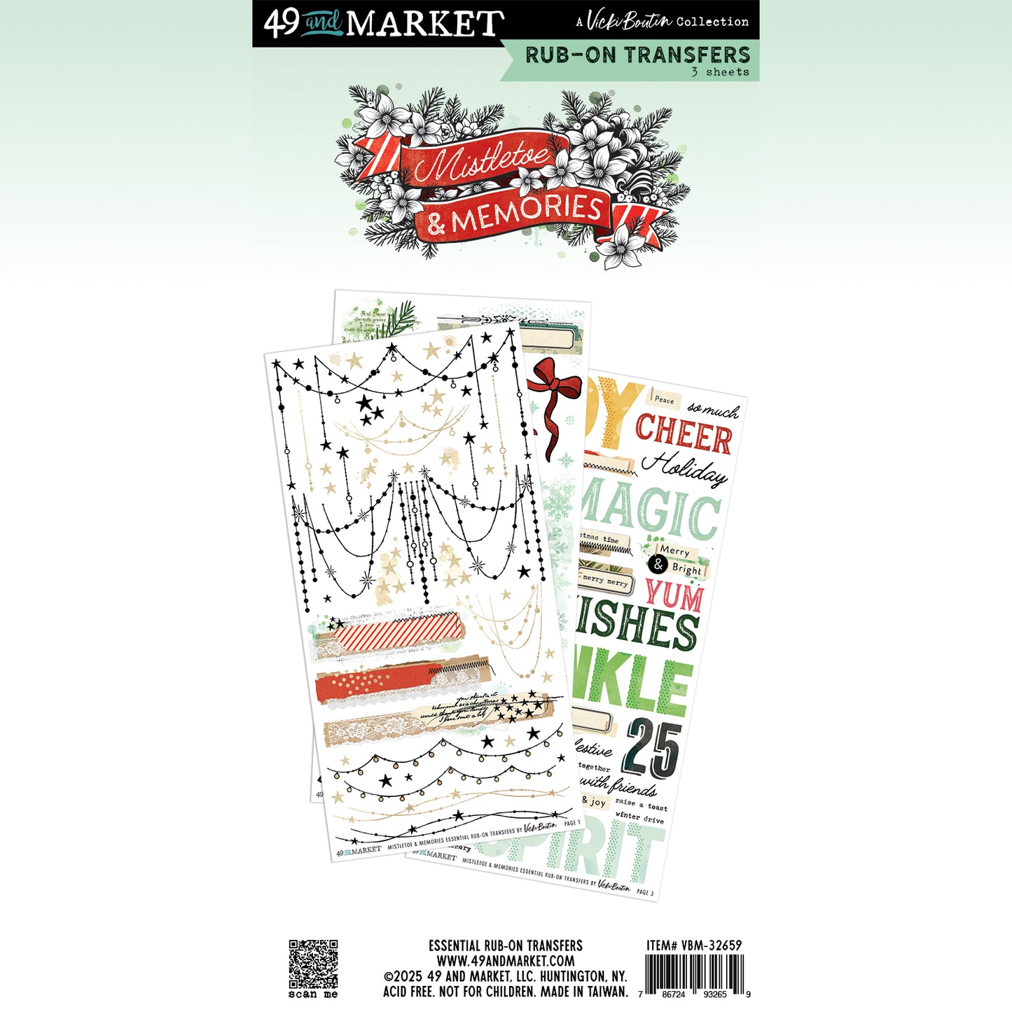 49 & Market Mistletoe and Memories Complete Collection with FREE Tote Bag