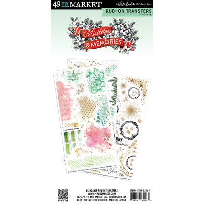 49 & Market Mistletoe and Memories Mini Papercrafting Kit