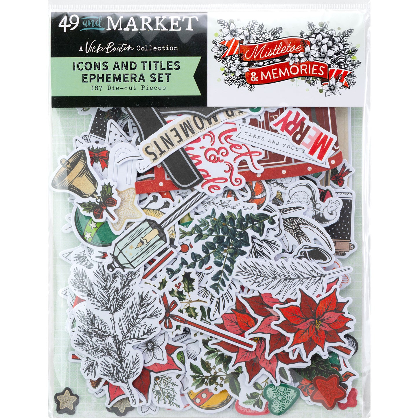 49 & Market Mistletoe and Memories Papercrafting Kit