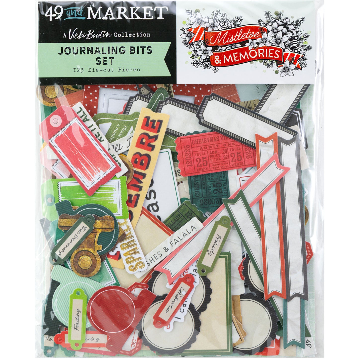 49 & Market Mistletoe and Memories Card & Flip Book Kit