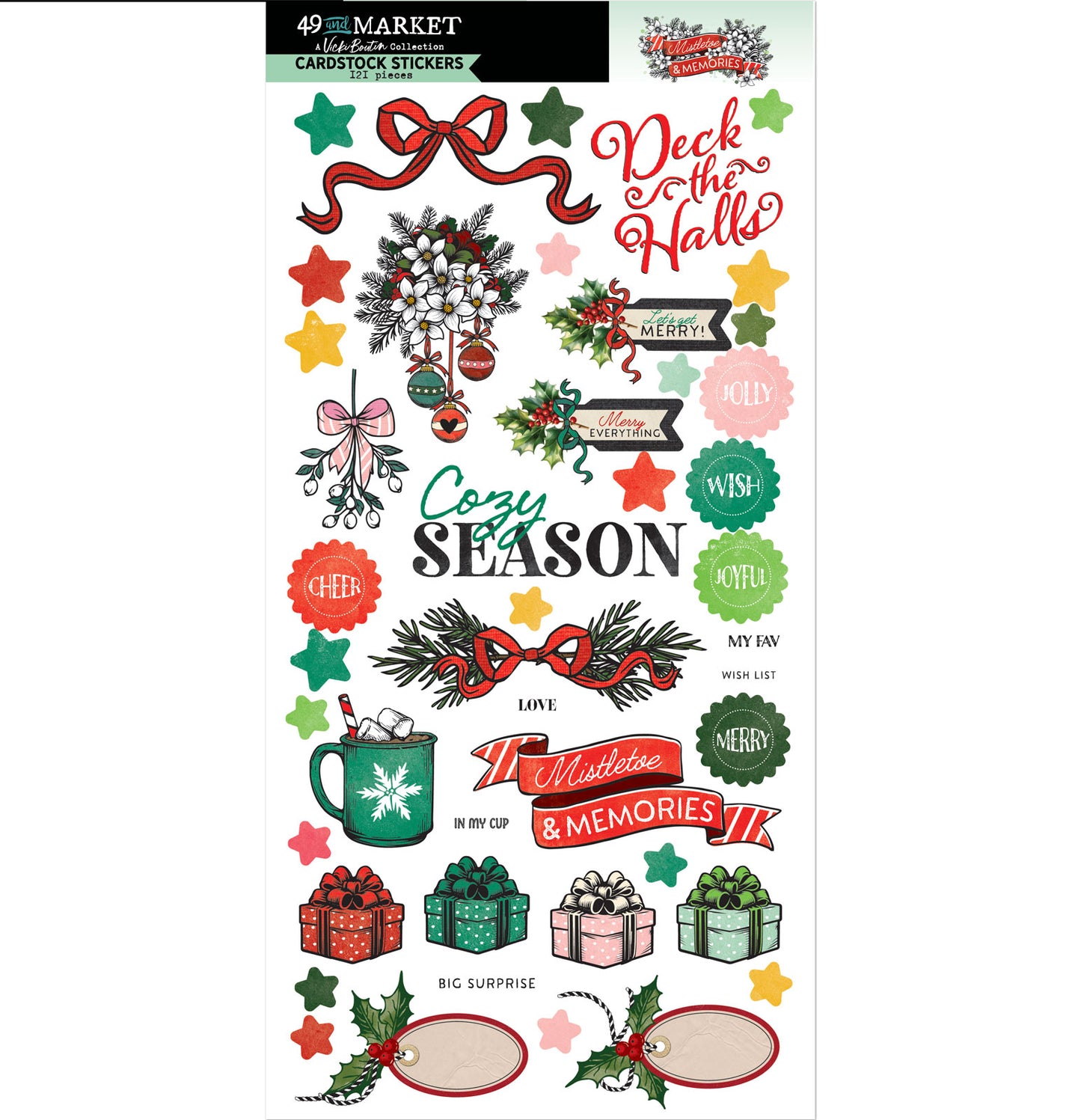 49 & Market Mistletoe and Memories Complete Collection with FREE Tote Bag