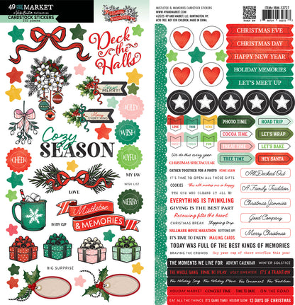 49 & Market Mistletoe and Memories Mini Papercrafting Kit