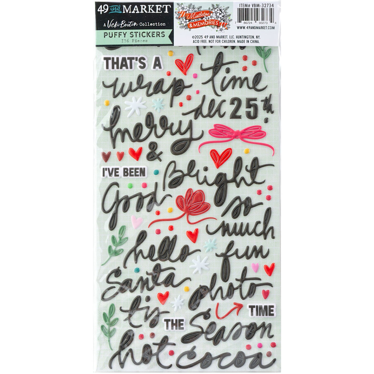 49 & Market Mistletoe and Memories Complete Collection with FREE Tote Bag