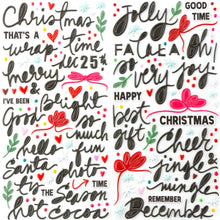 49 & Market Mistletoe and Market Puffy Stickers