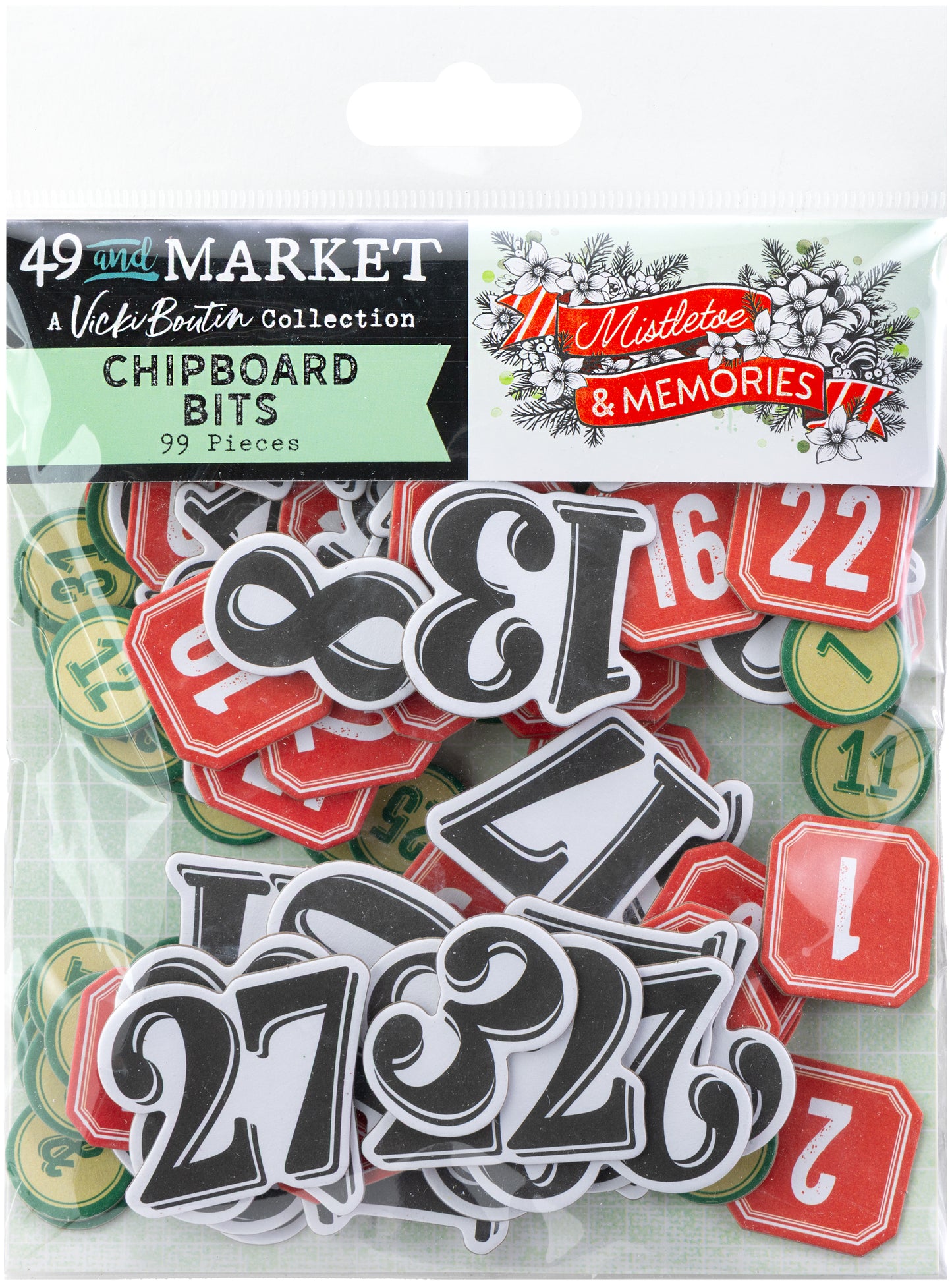 49 & Market Mistletoe and Memories Card & Flip Book Kit