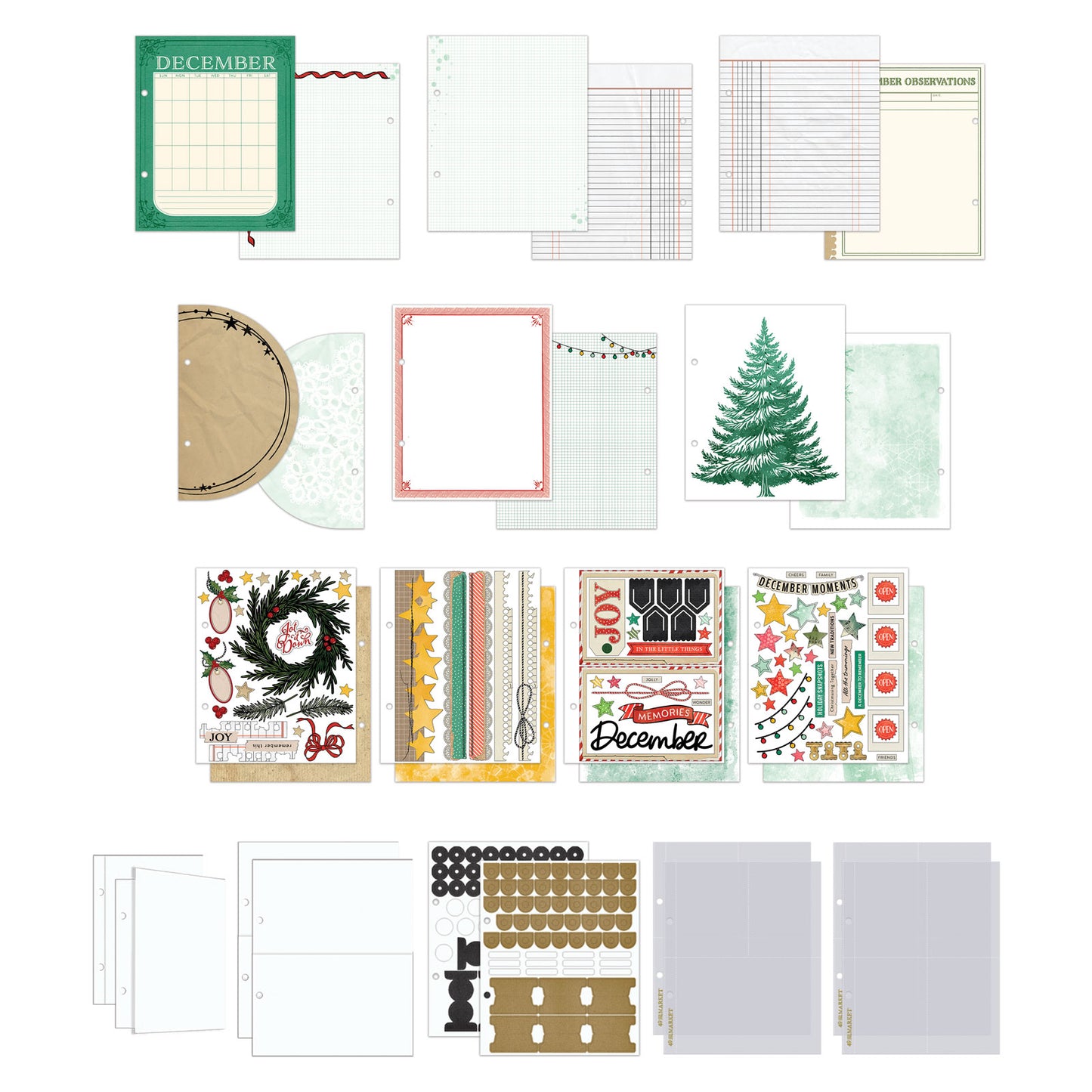 49 & Market Mistletoe and Memories Complete Collection with FREE Tote Bag