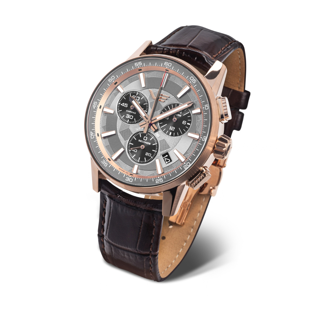 Vostok Europe Limousine Generation 2 VK68-561B785L Mecha-Quartz Chronograph Watch