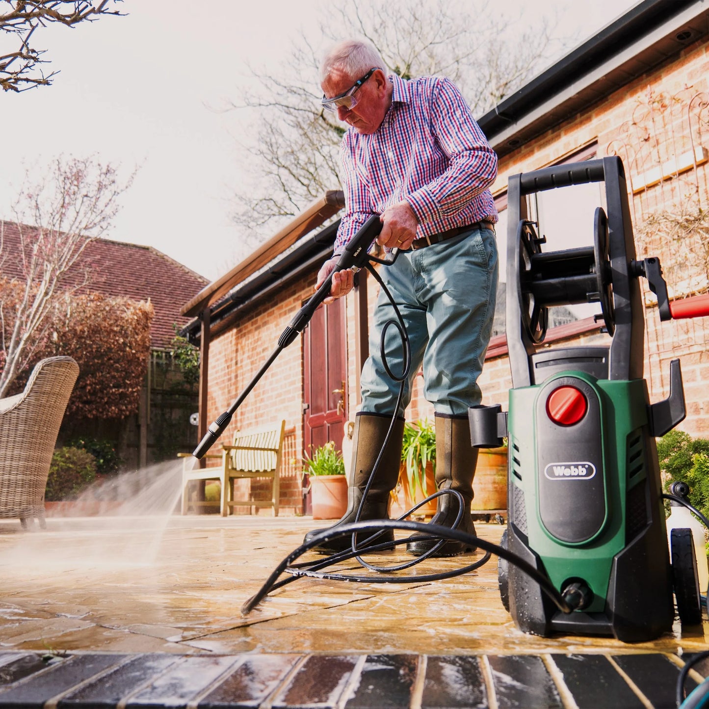 Webb New WEPW1500 Pressure Washer Kit