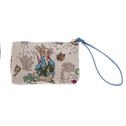 Signare Tapestry Beatrix Potter Peter Rabbit Foldaway Bag with Wristlet