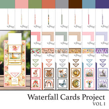 The Crafty Witches Waterfall Cards Vol I Digital Collection