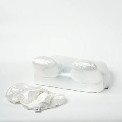 The Recovery Pillow with 1x Mulberry Silk Pillowcase and Bonus Pillowcase