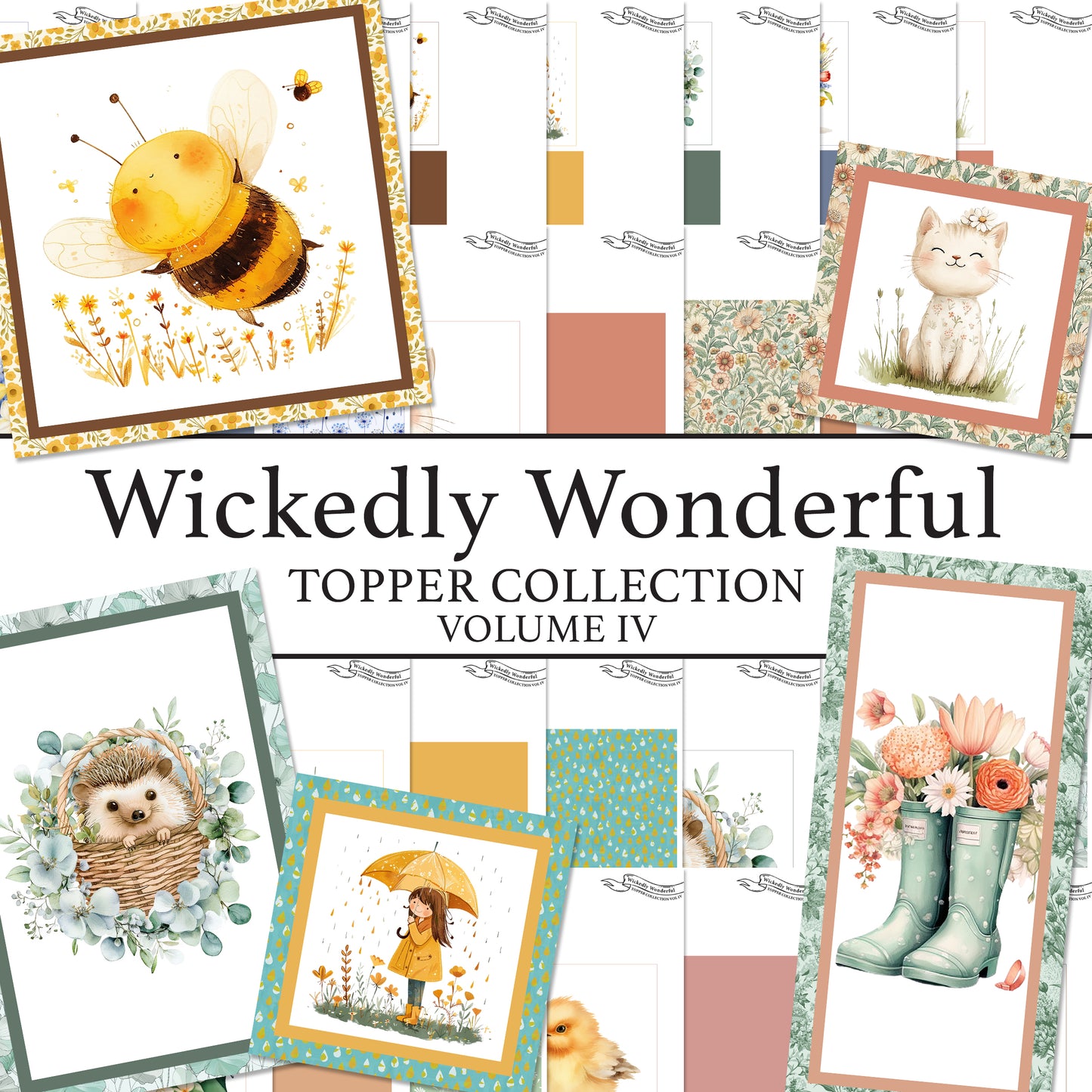 The Crafty Witches Wickedly Wonderful Toppers Vol IV Digital Collection
