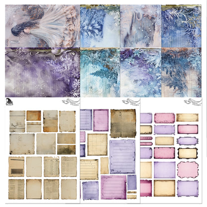 The Crafty Witches Winter Dreams Junk Journal Digital Collection