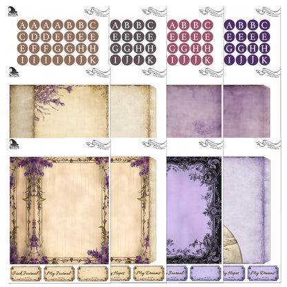 The Crafty Witches Winter Dreams Junk Journal Digital Collection