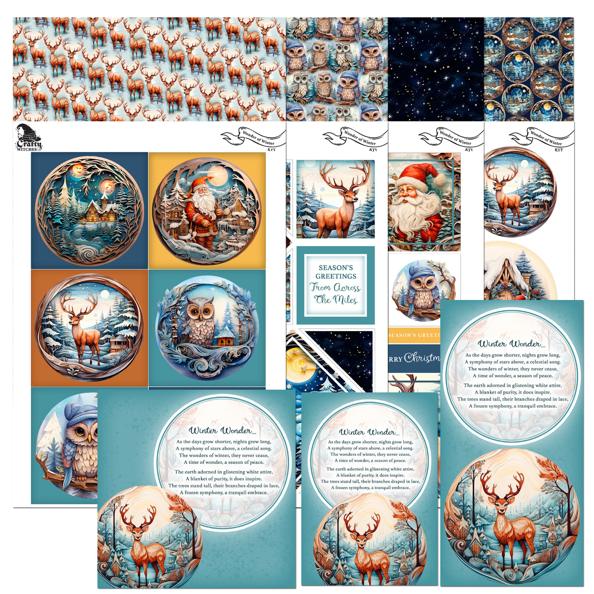 The Crafty Witches Wonder of Winter Digital Collection