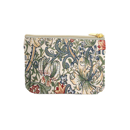 Signare Tapestry William Morris Golden Lily Foldaway Bag with Zip Purse