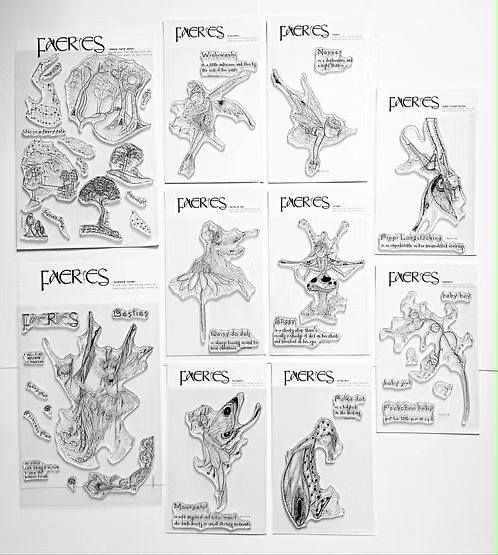 Stampanory Away with the Faeries Set - 8 x A6 - 2 x A5 Stamp - 47 Stamp Set