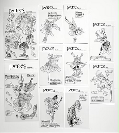Stampanory Away with the Faeries Set - 8 x A6 - 2 x A5 Stamp - 47 Stamp Set
