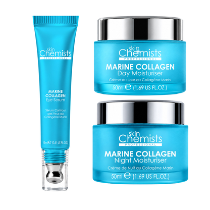 skinChemists Marine Collagen Anti Ageing  Skin Care Bundle