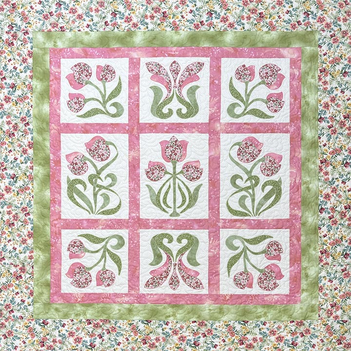 Quilter's Trading Post Art Nouveau Applique Pattern