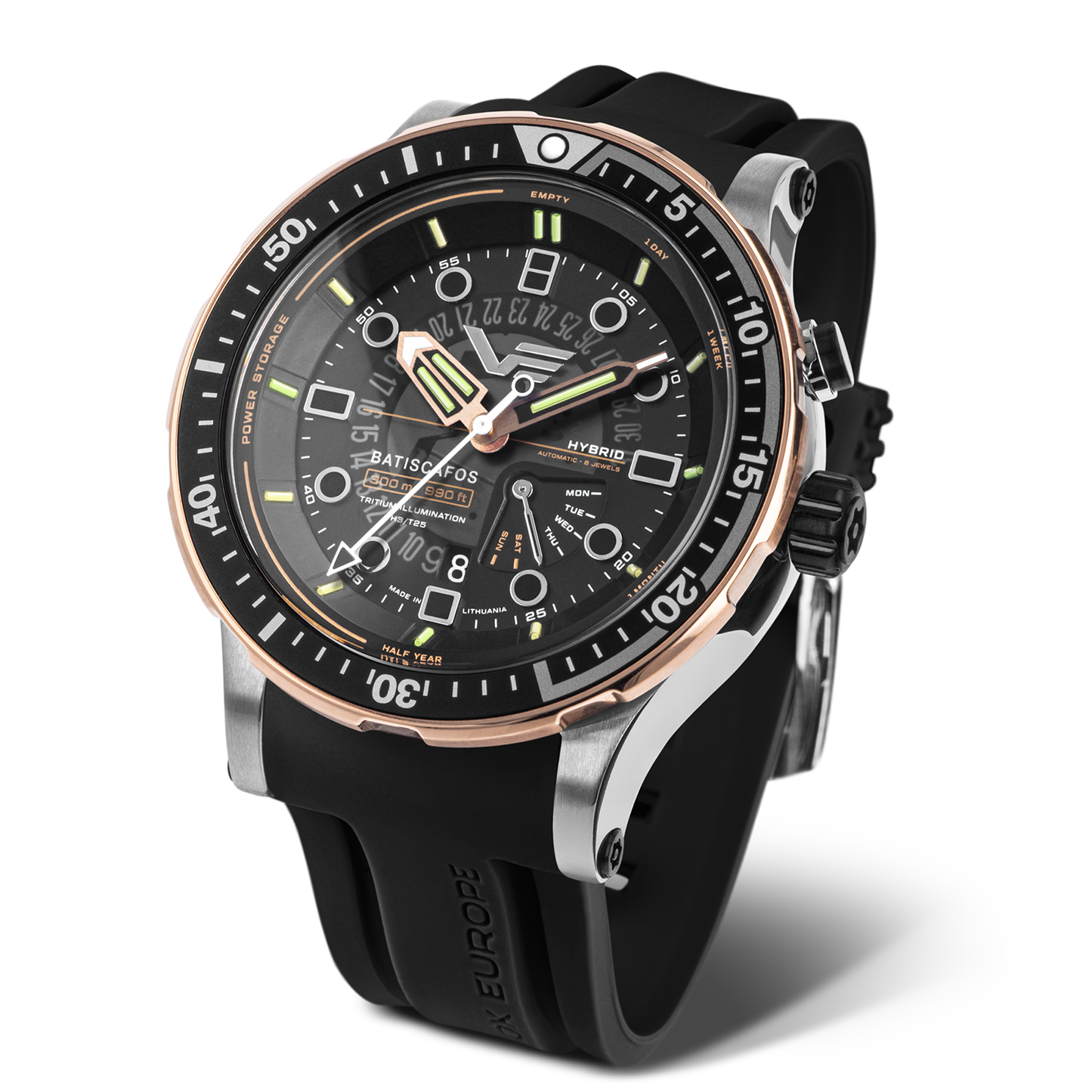 Vostok-Europe Batiscafos Kinetic PX84-511E769 Watch