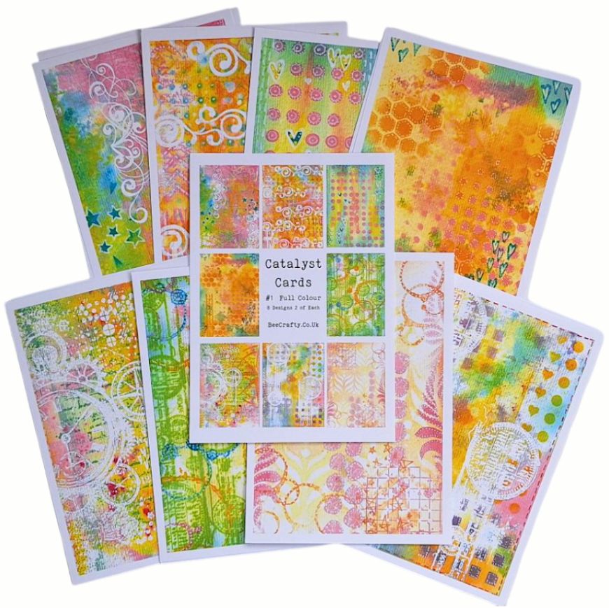 Bee Crafty Catalyst 16 A6 Full Colour Cards - #1