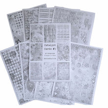 Bee Crafty Catalyst 16 A5 Greyscale Cards - #3