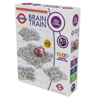 The Happy Puzzle Company Underground Brain Train Game