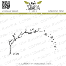 Lesia Zgharda Branch & Snowflake Stamp (Extended Delivery)