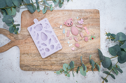 Karen Davies Sugarcraft Build-A-Teddy Silicone Mould