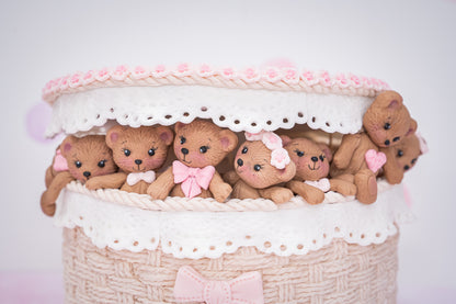 Karen Davies Sugarcraft Build-A-Teddy Silicone Mould