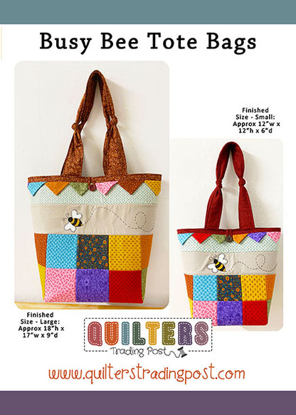 Quilter's Trading Post Busy Bee Tote Bag Patterns