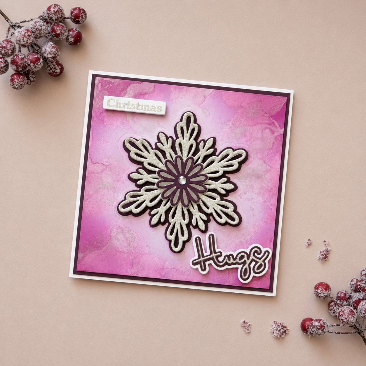 Spellbinders x Lisa Horton Crafts Layered Snowflakes Dies