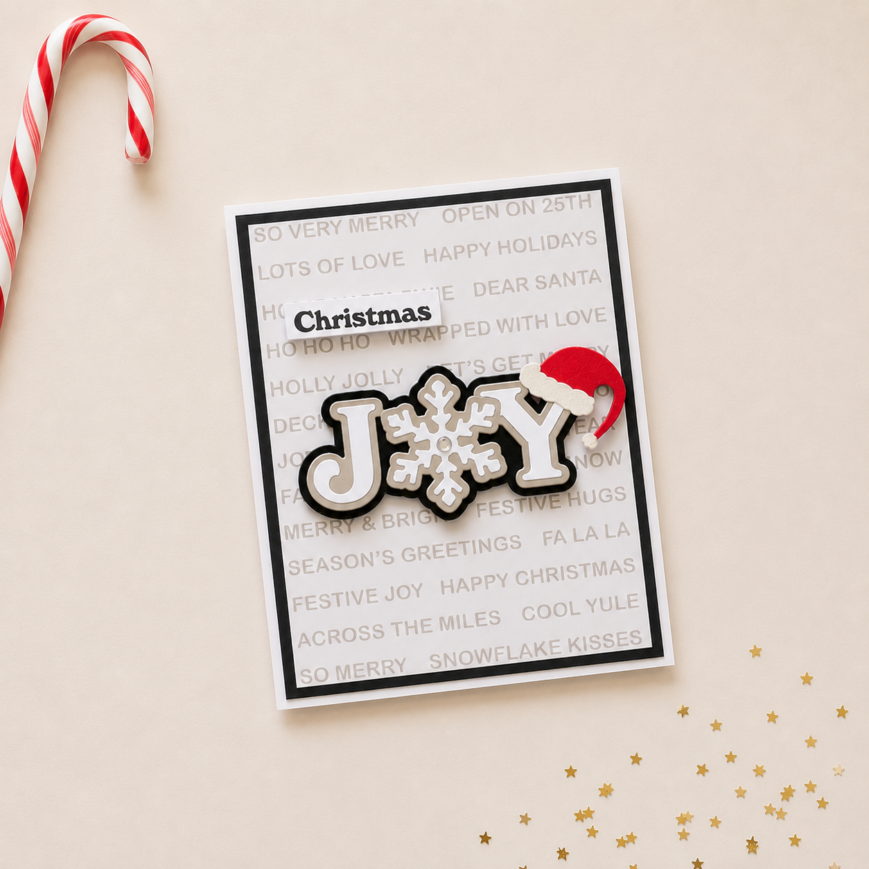 Spellbinders x Lisa Horton Crafts Snowflake Joy Stamp & Die Set