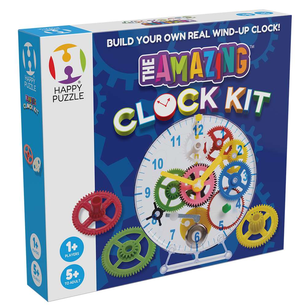The Happy Puzzle Company The Amazing Clock Kit