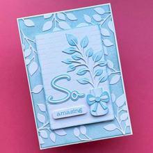 Spellbinders Containers and Foliage Dies from the Summertime Collection by Lisa Horton