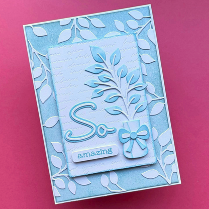 Spellbinders Containers and Foliage Dies from the Summertime Collection by Lisa Horton